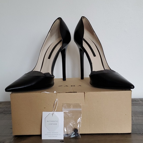 Zara | Shoes | Zara Dorsay Pumps | Poshmark